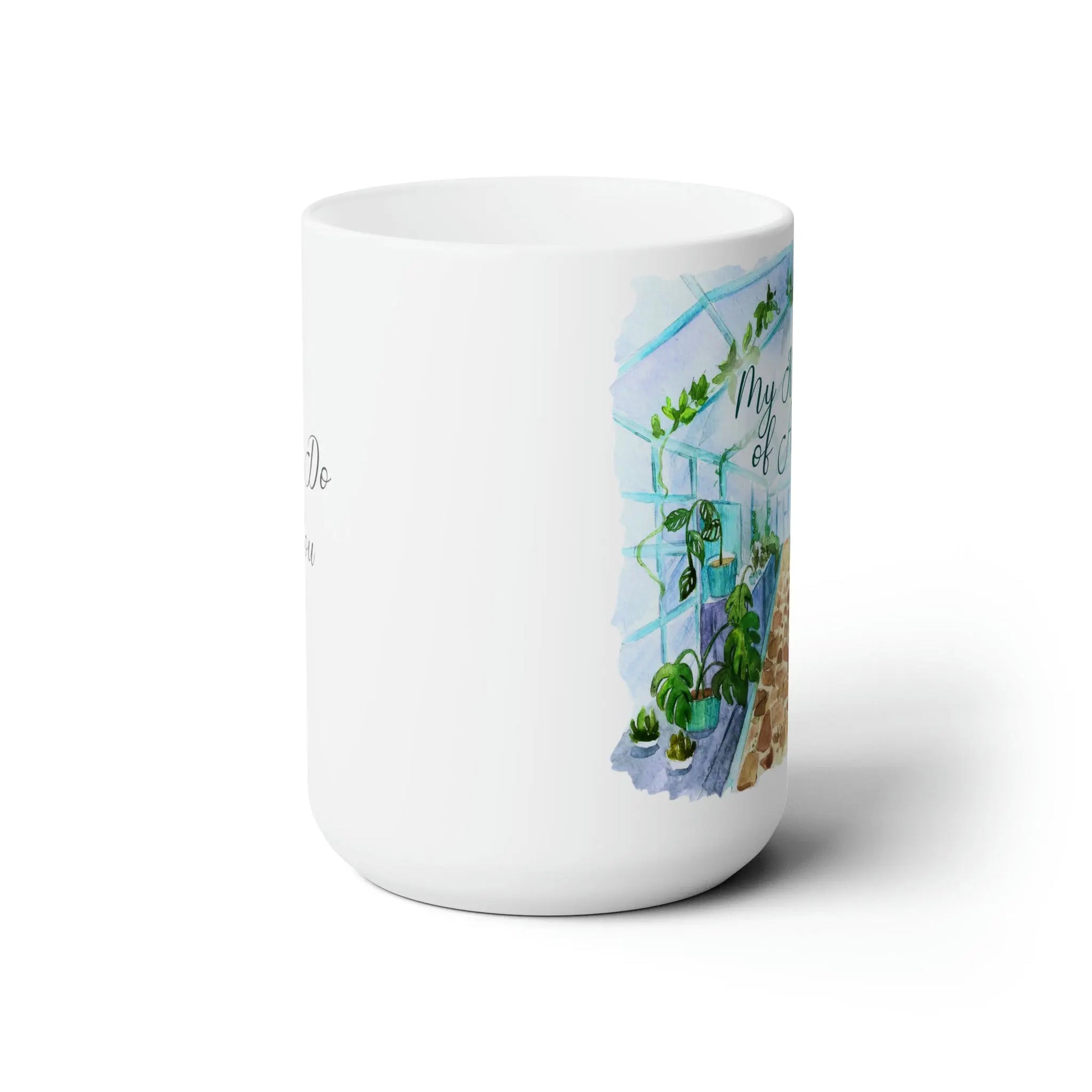 Empowerment Coffee Mug, Inspiring Women's Green Thumb Plant Lovers Cup, 15 oz My Kind of Aisle