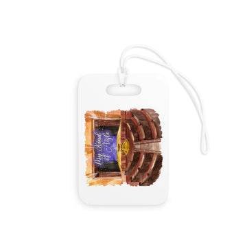 Empowerment Luggage Tag, Inspiring Ryman Auditorium Travel Bag Accessory My Kind of Aisle