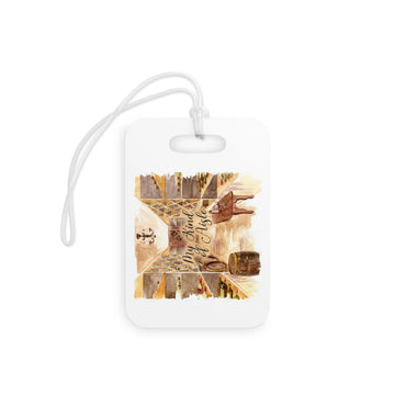 Empowerment Luggage Tag, Inspiring Women's Wine Travel Bag Accessory My Kind of Aisle