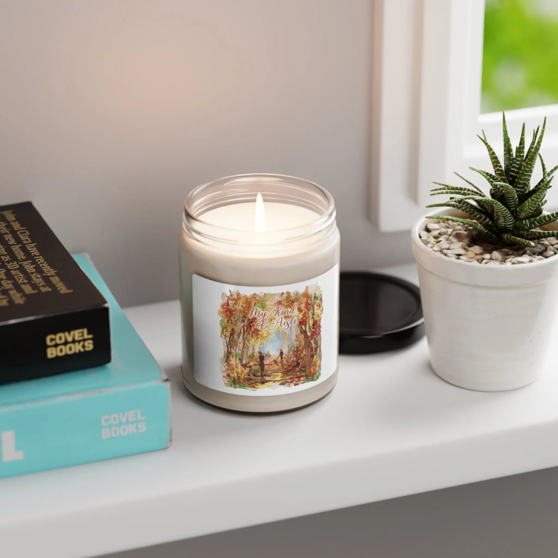 Empowerment Scented Candle, Inspiring Women's Autumn Trail My Kind of Aisle