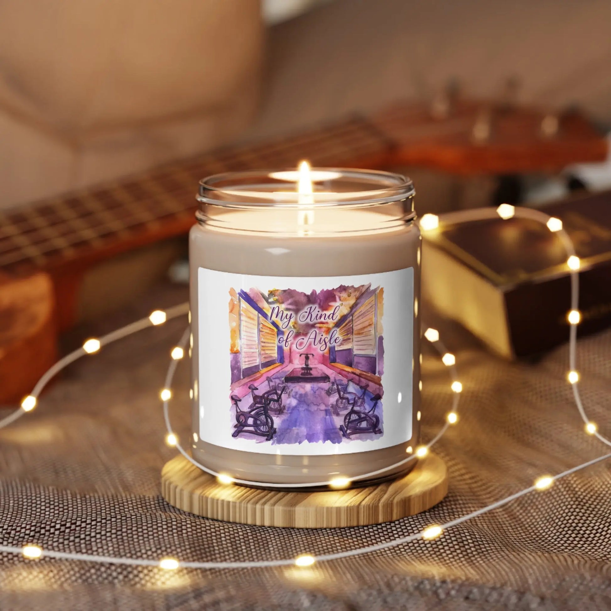 Empowerment Scented Candle, Inspiring Women's Cycle Studio My Kind of Aisle