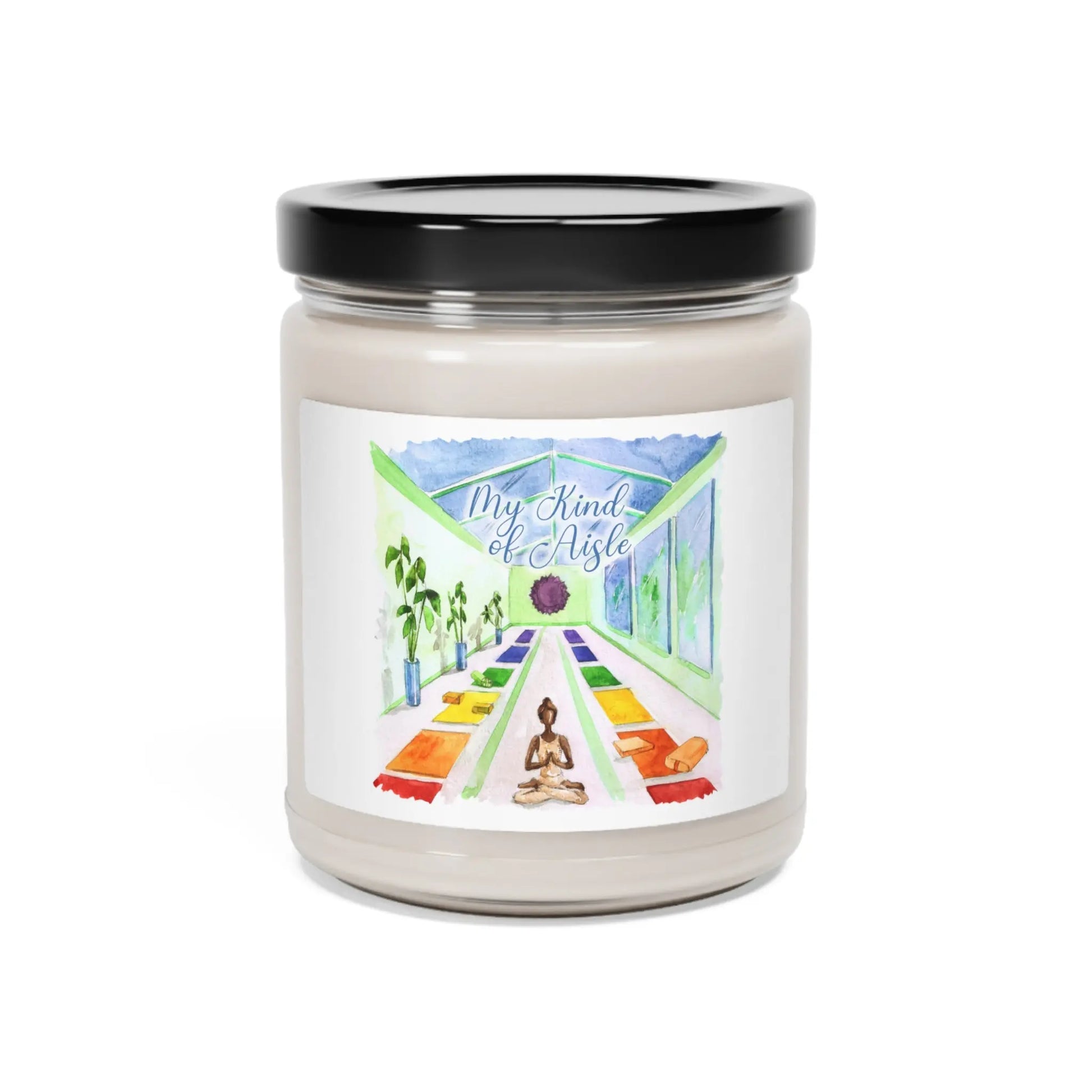 Empowerment Scented Candle, Inspiring Women's Yoga Studio My Kind of Aisle