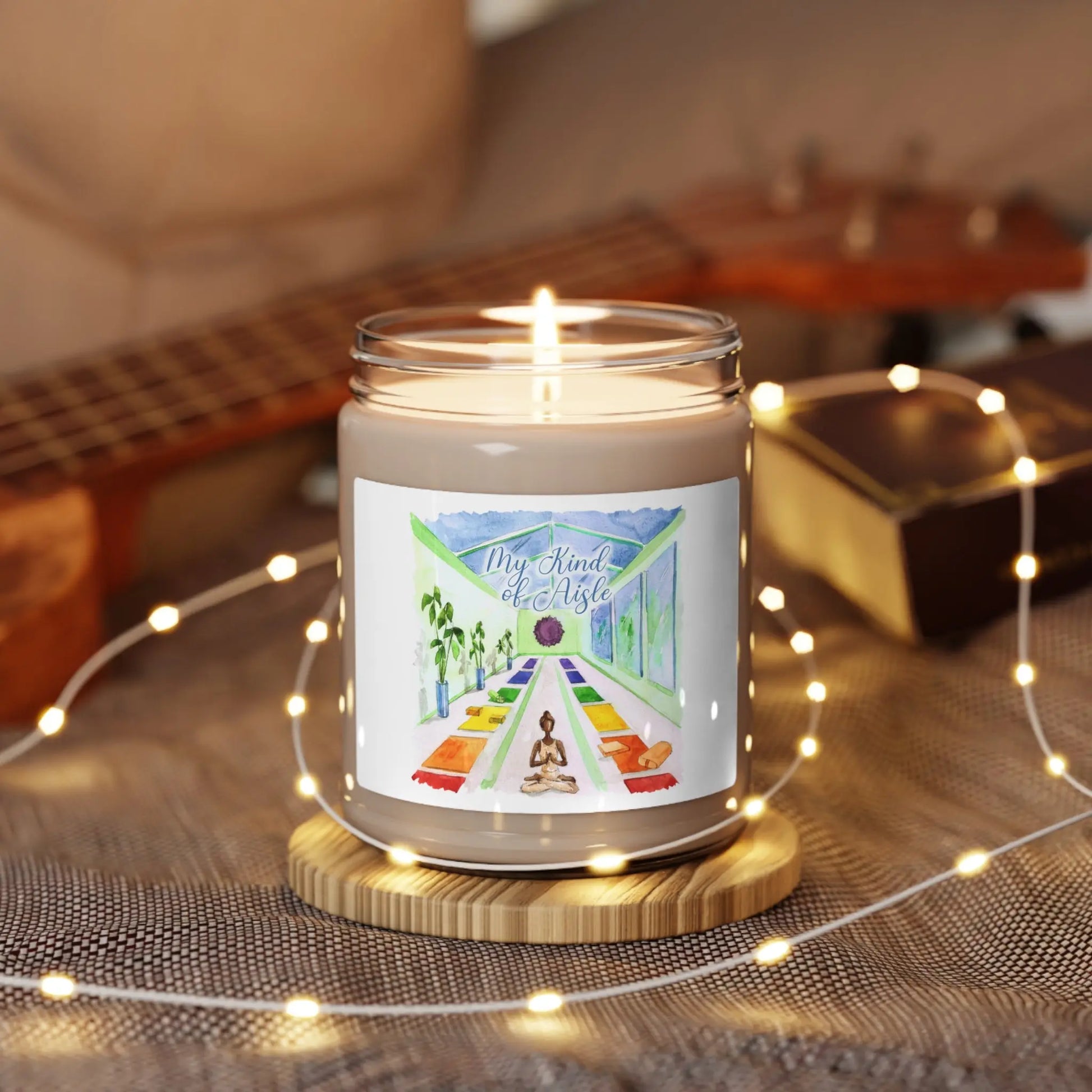 Empowerment Scented Candle, Inspiring Women's Yoga Studio My Kind of Aisle