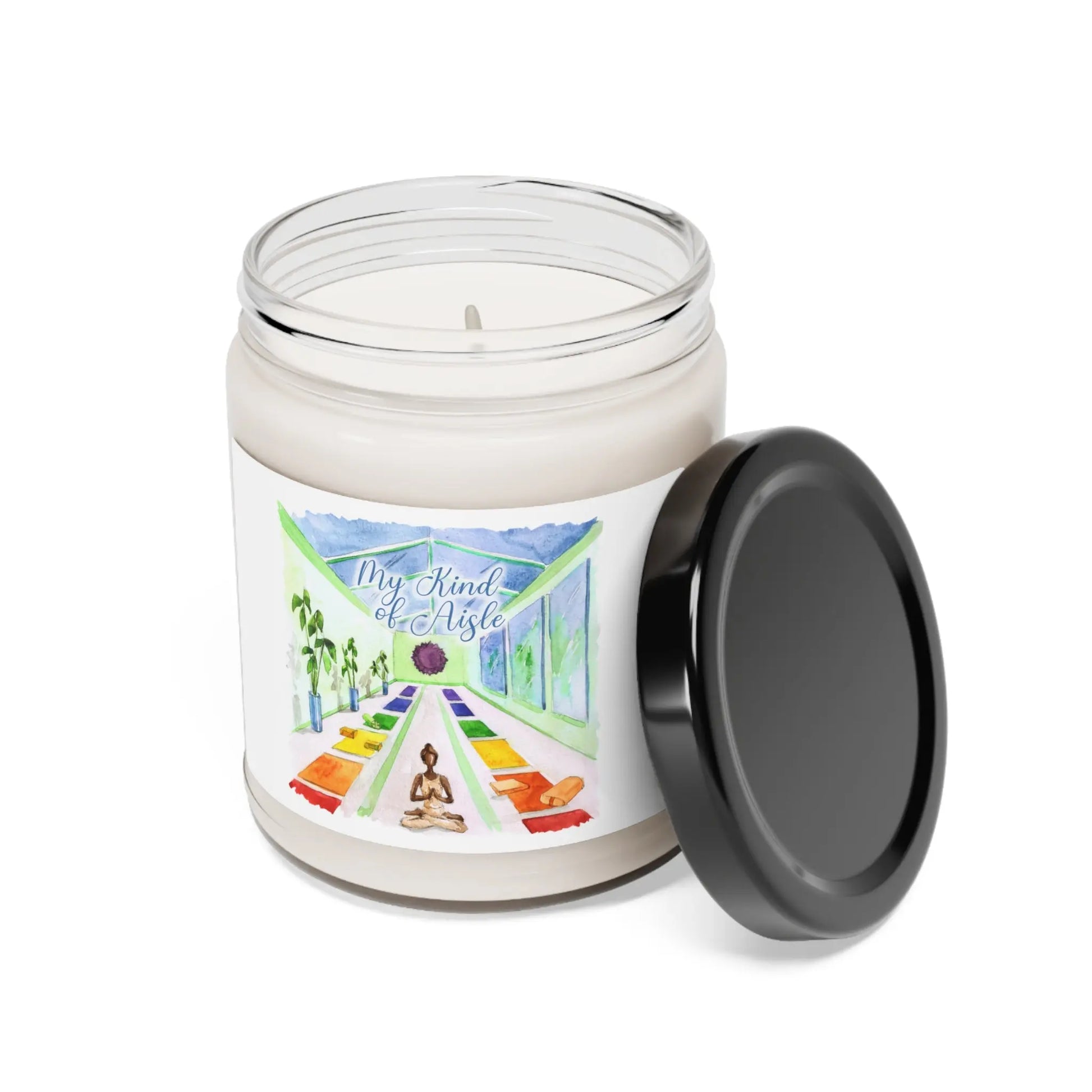 Empowerment Scented Candle, Inspiring Women's Yoga Studio My Kind of Aisle