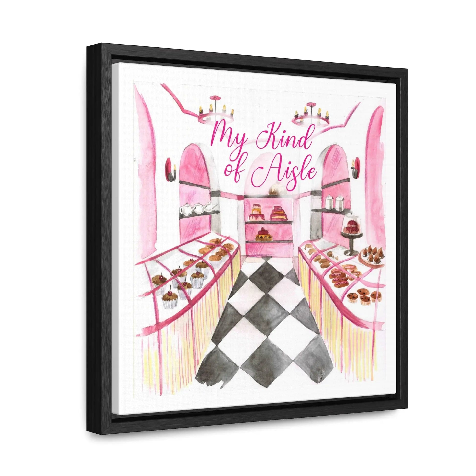 Empowerment Canvas Print, Framed, Inspiring Women's Bakery My Kind of Aisle