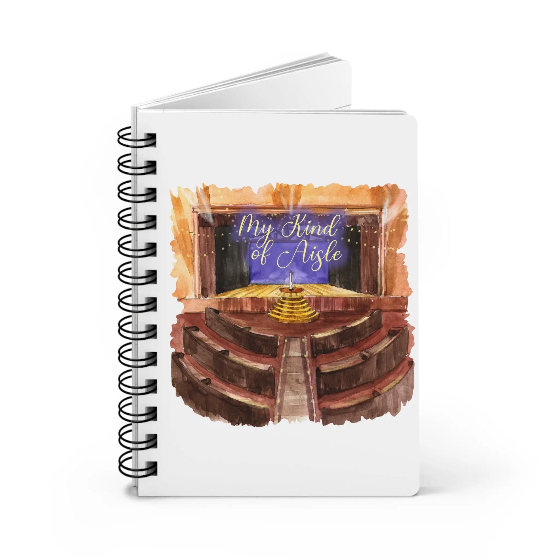 Empowerment Journal, Inspiring Ryman Auditorium, 5x7, 150 pages My Kind of Aisle