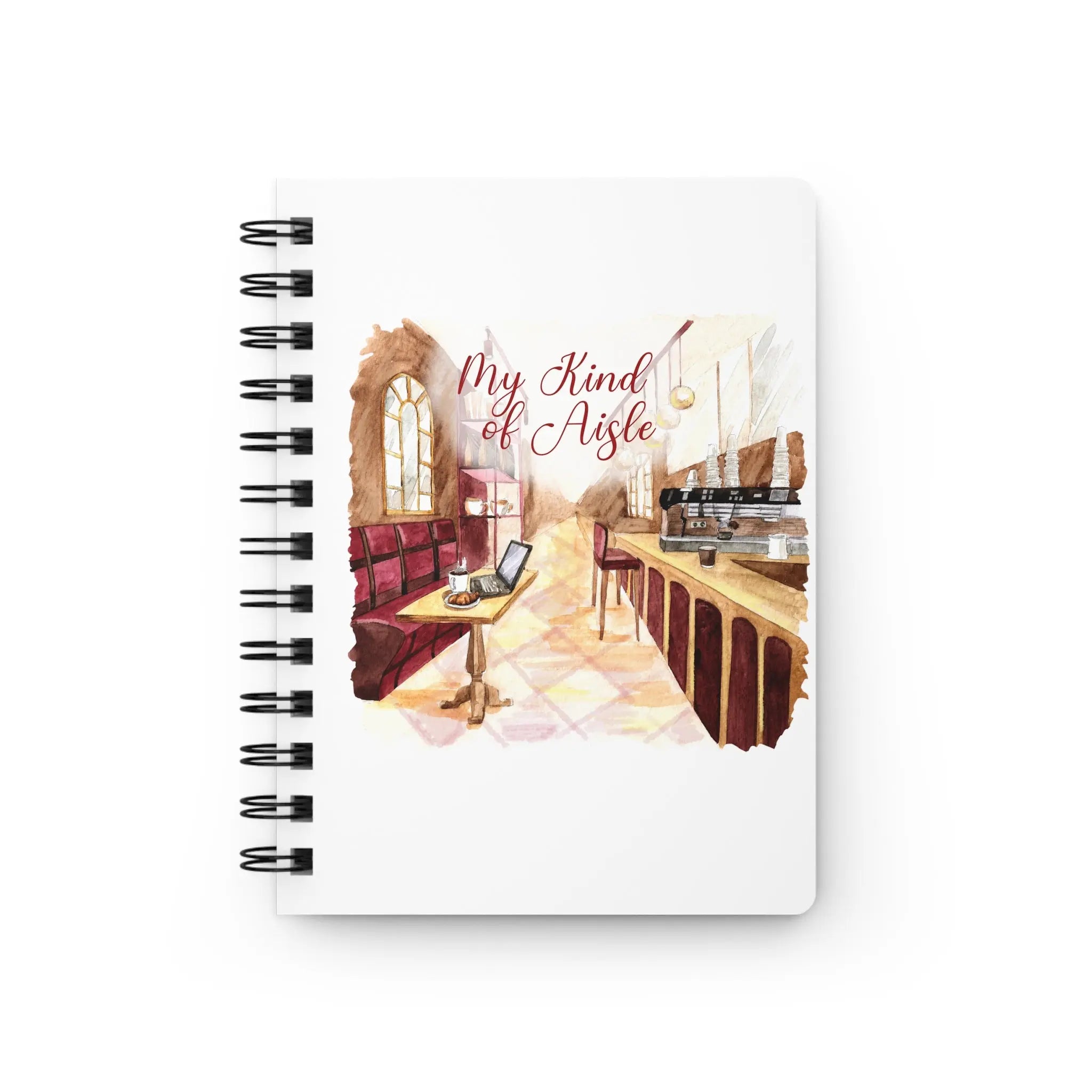 Empowerment Journal, Inspiring Women's Chic Coffee Shop, 5x7, 150 Pages Printify