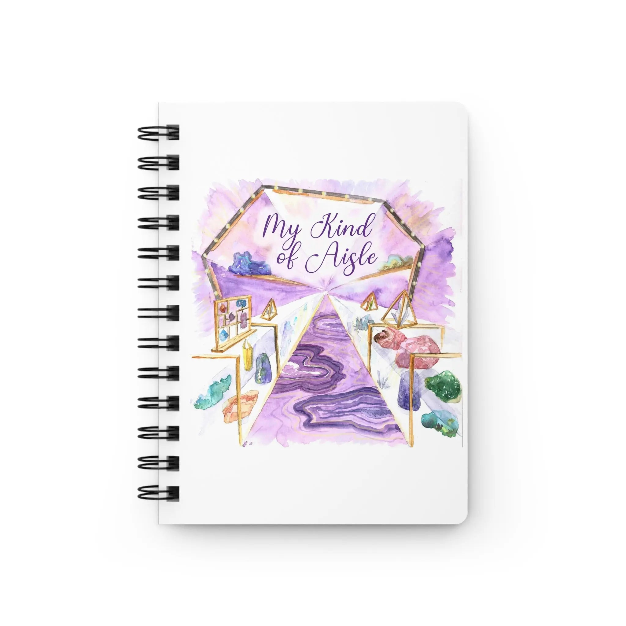 Empowerment Journal, Inspiring Women's Crystal Shop, 5x7, 150 Pages Printify