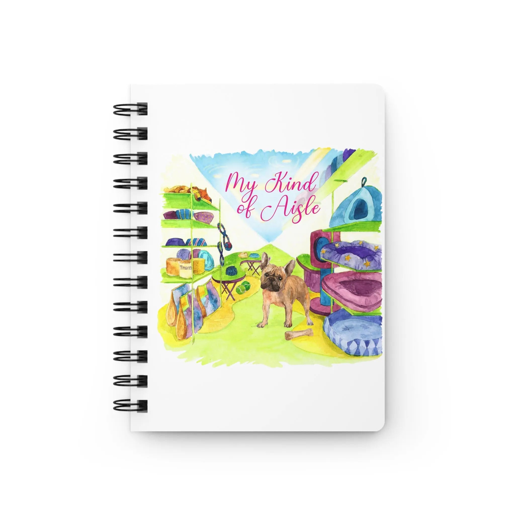 Empowerment Journal, Inspiring Women's Pet French Bulldog, 5x7, 150 pages My Kind of Aisle