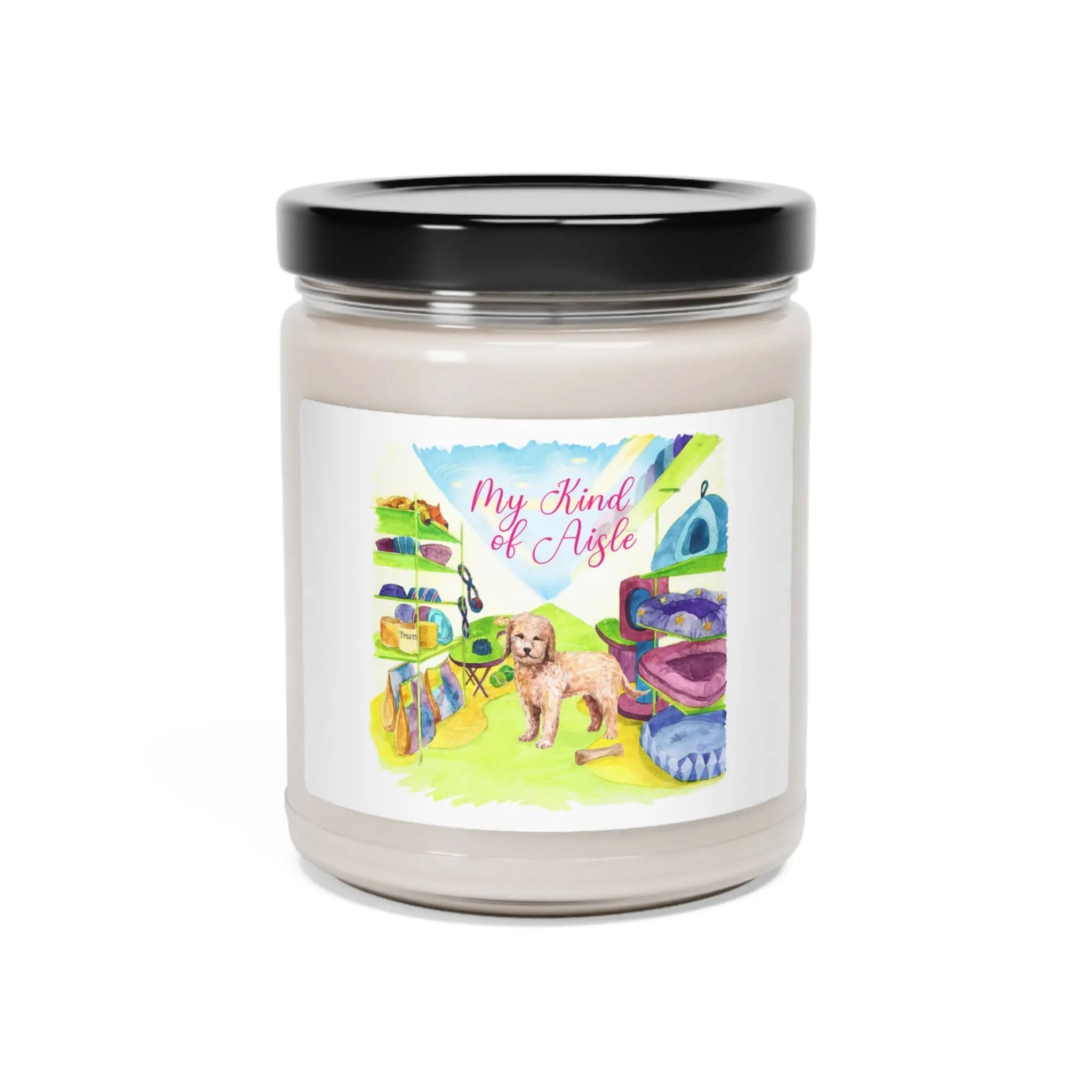 Empowerment Scented Candle, Golden Doodle Dog, Inspiring Women's Pet My Kind of Aisle