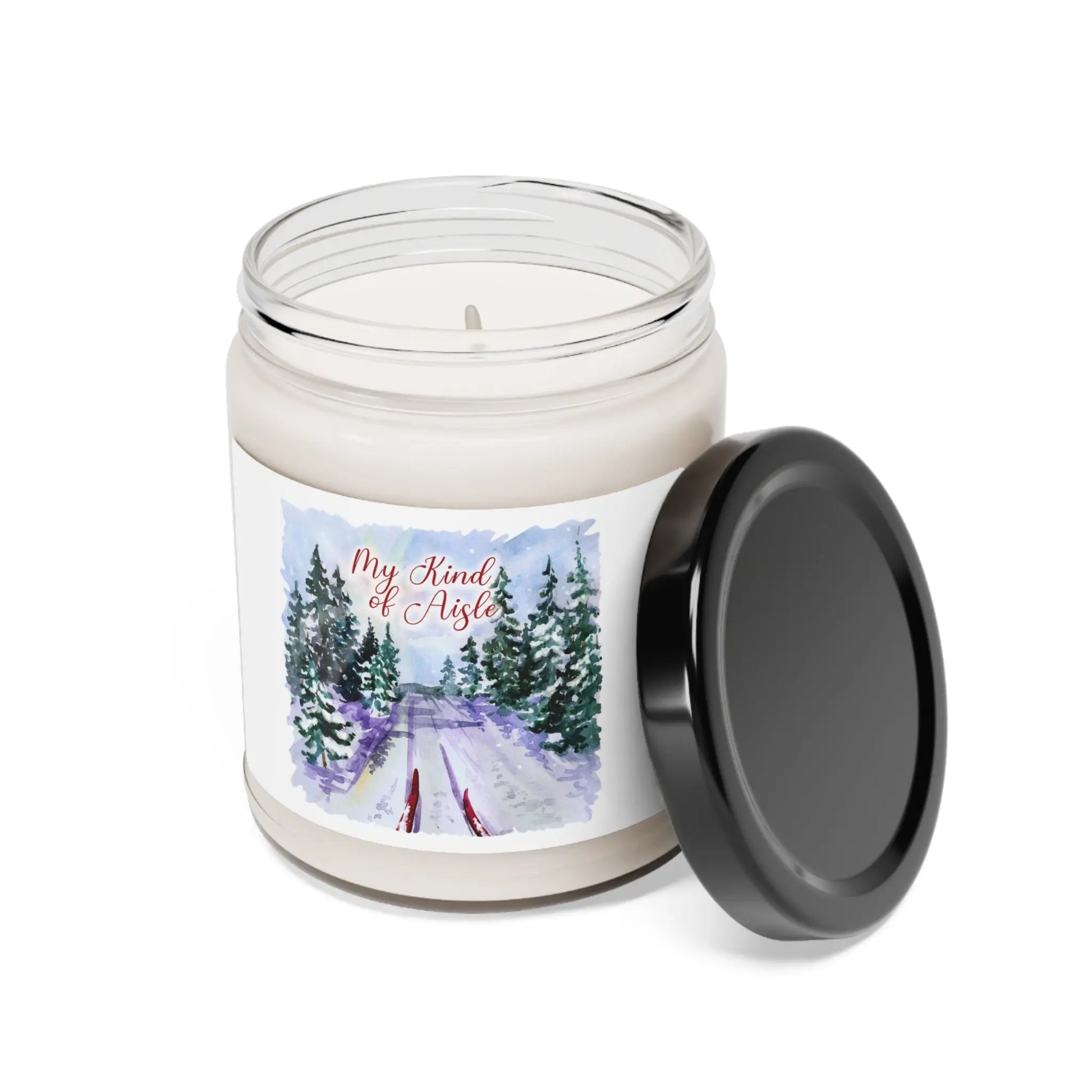 Empowerment Scented Candle, Inspiring Women's Cross Country Ski My Kind of Aisle