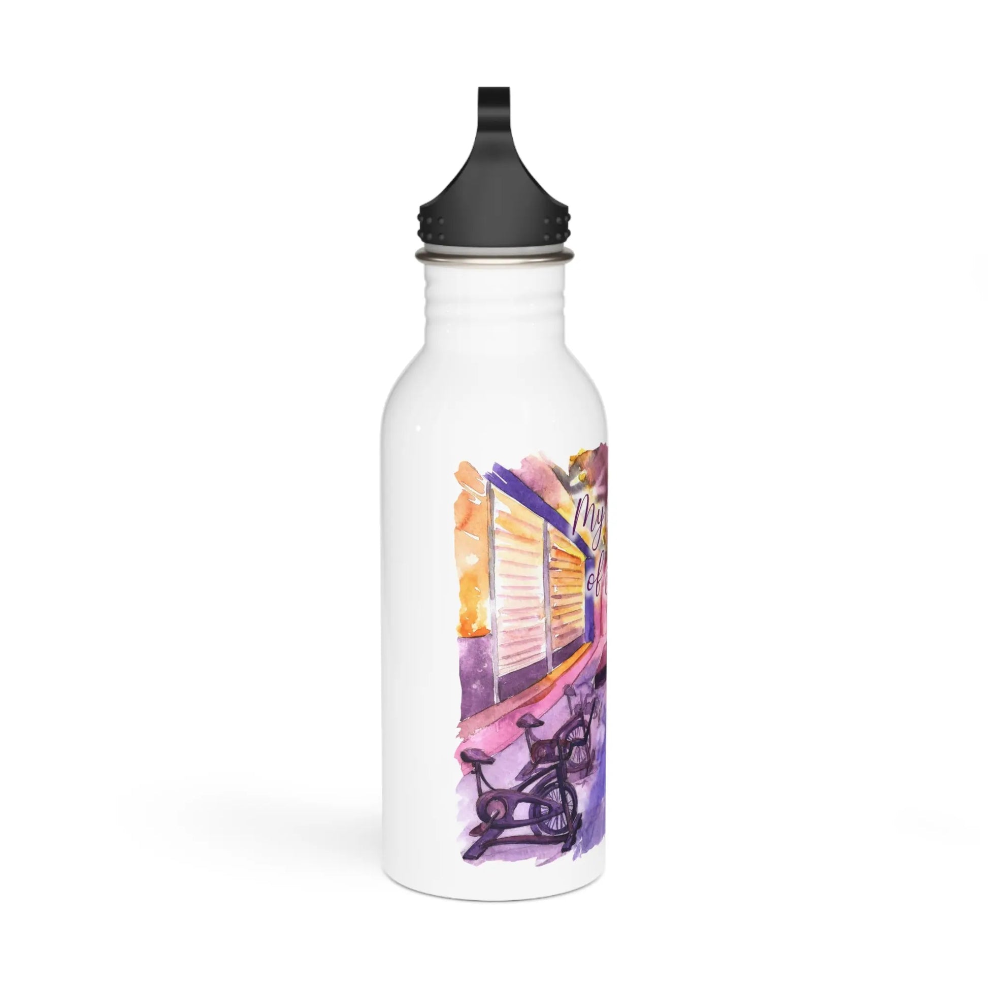 Empowerment Water Bottle, Inspiring Women's Cycle Studio, 20 oz Printify