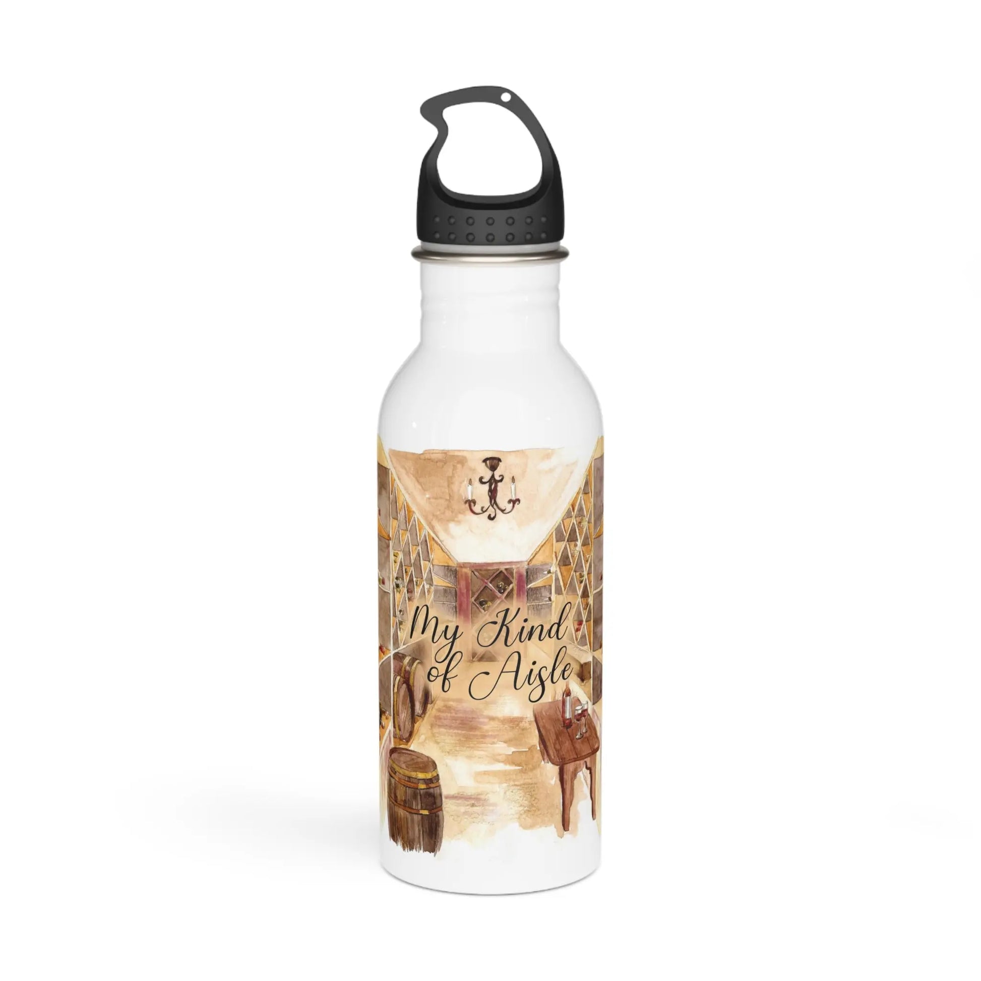 Empowerment Water Bottle, Inspiring Women's Wine, 20 oz Printify