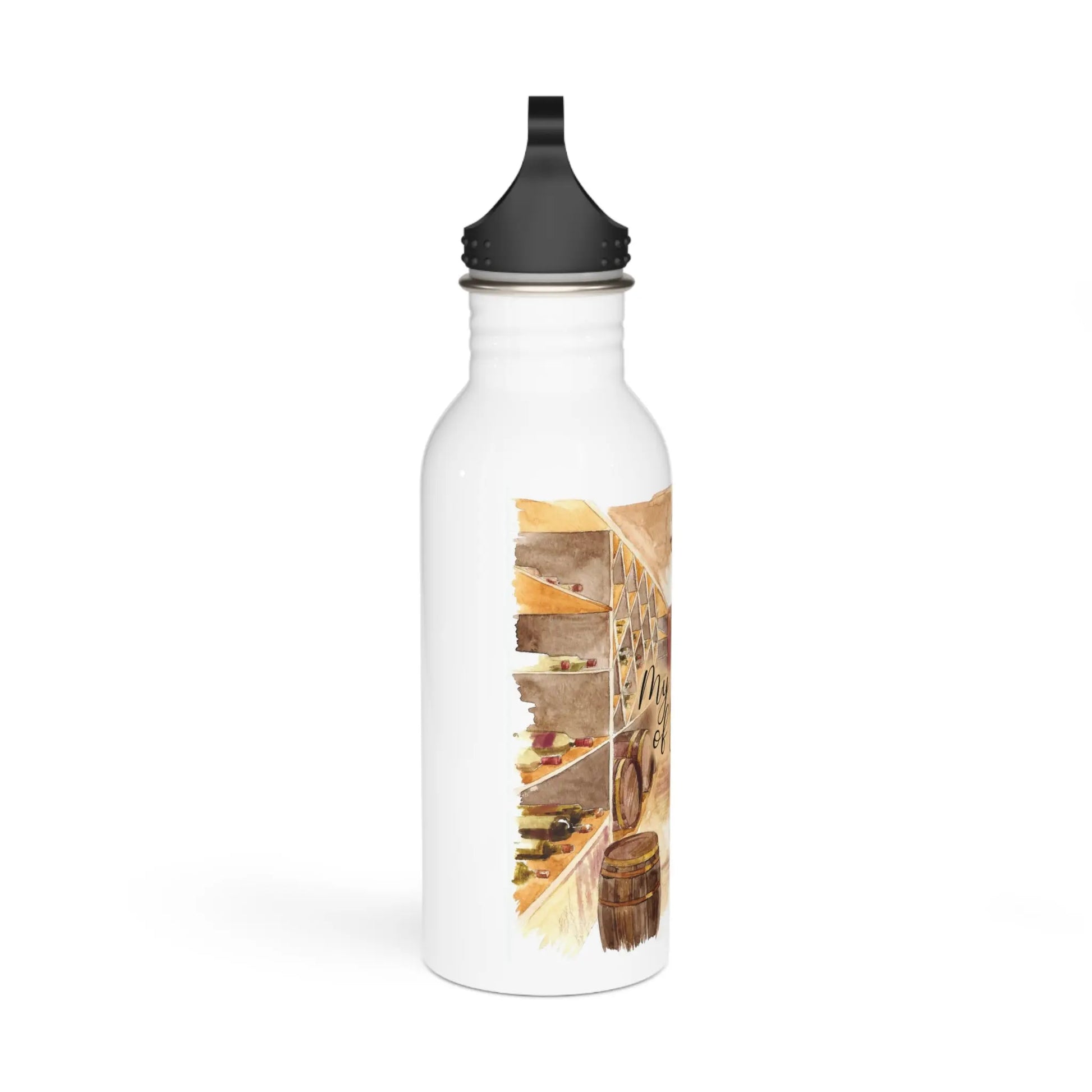 Empowerment Water Bottle, Inspiring Women's Wine, 20 oz Printify