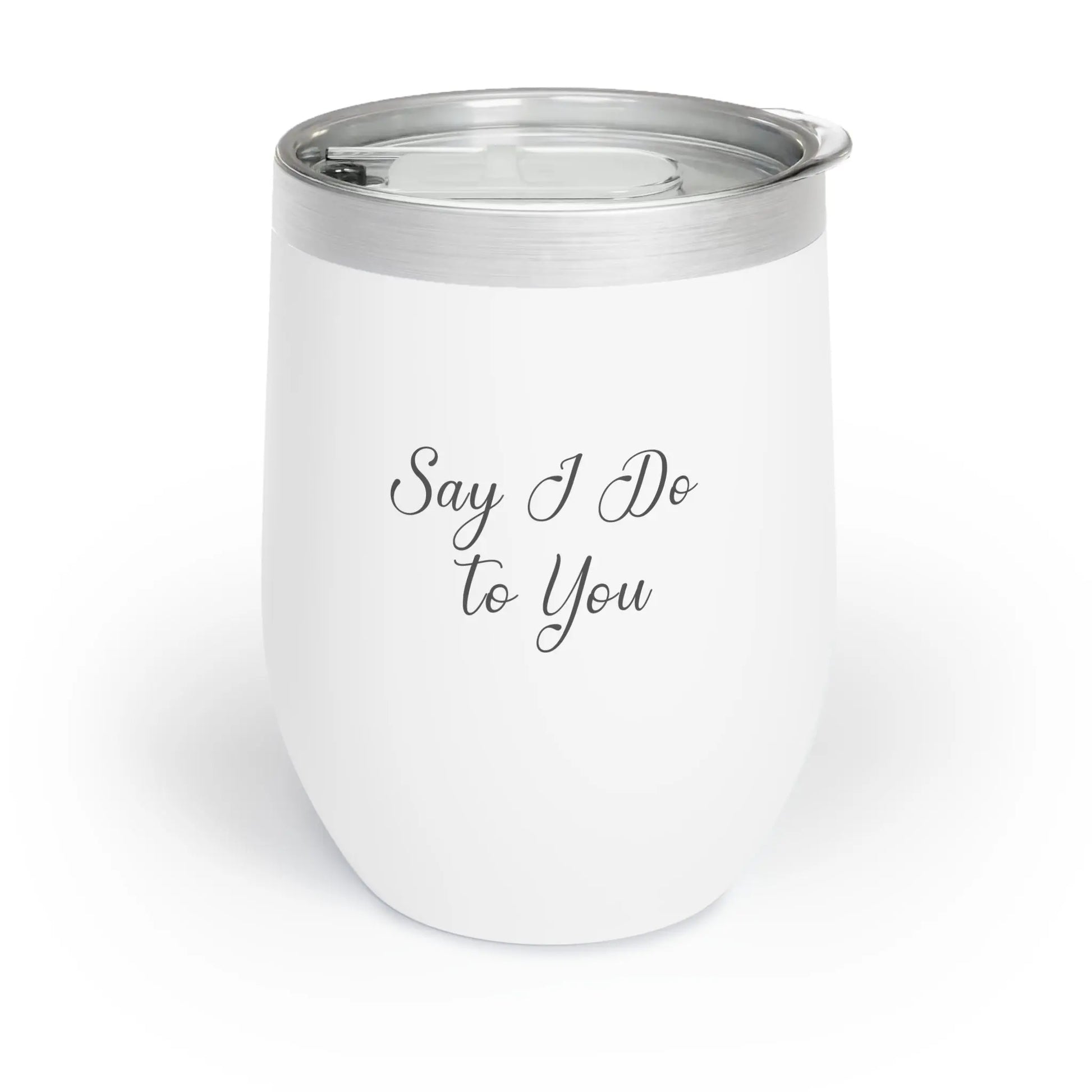 Empowerment Wine Tumbler, Inspiring Stairway to Heaven Drinking Cup, 12 oz Printify