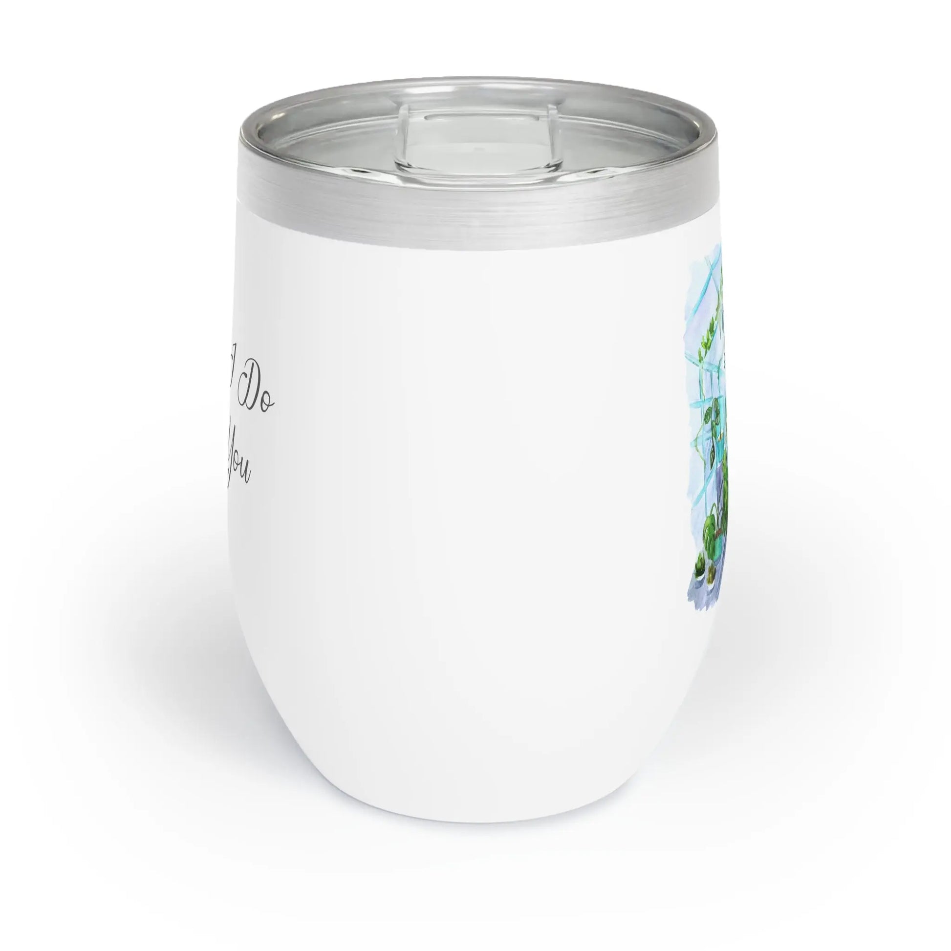 Empowerment Wine Tumbler, Inspiring Women's Green Thumb Plant Lovers Cup, 12 oz My Kind of Aisle